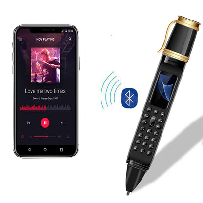 Hot Sale GSM Pen Phone with Dual SIM & Memory Card Slots