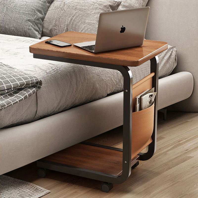 Mobile Tea Table Simple Small square Table Sofa Side Table Living Room Household Storage Rack