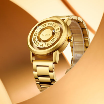 Gold DOM Original Magnetic Wristwatch + FREE Bracelet