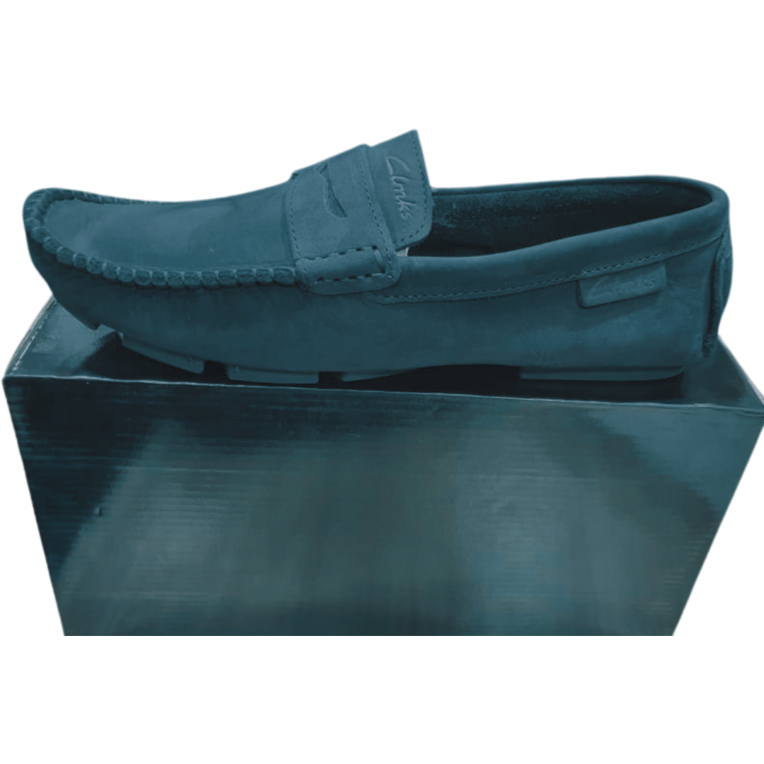 Clarks Moccasin – Black (Suede & Pure Leather)