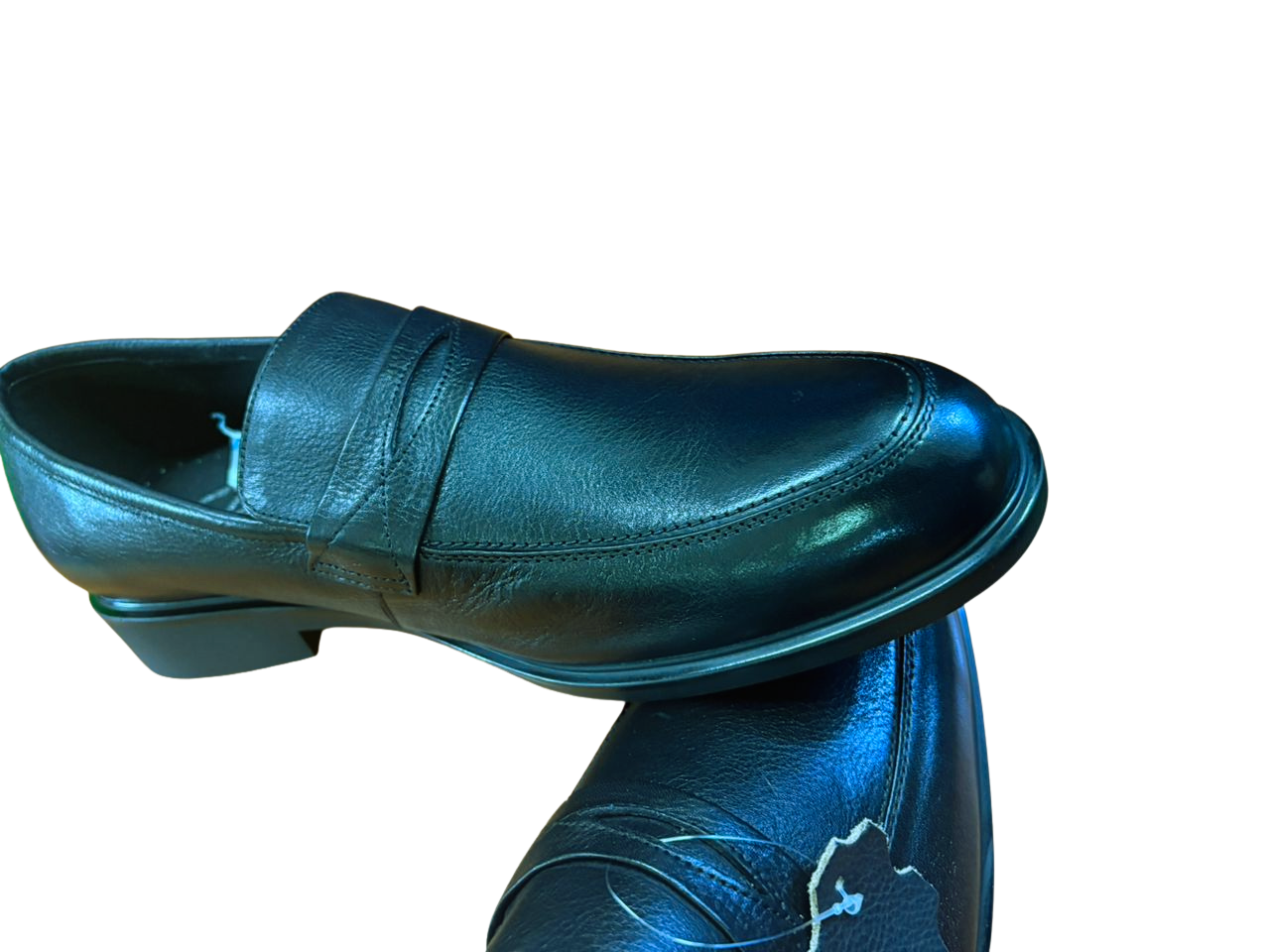 Clarks Gentle Pure Leather Shoes – Black | Durable Rubber Sole
