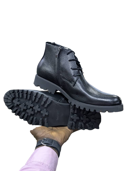 Timberland Boot Shoe – Black (Premium Leather)