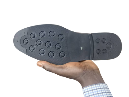 Soft Leather Gentle Shoes with rubber sole