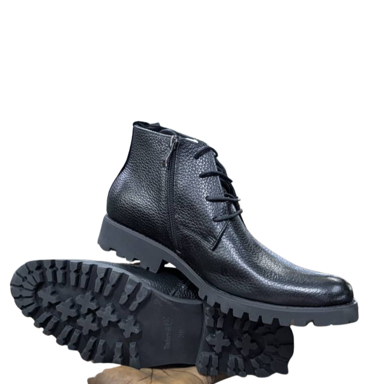 Timberland Boot Shoe – Black (Premium Leather)