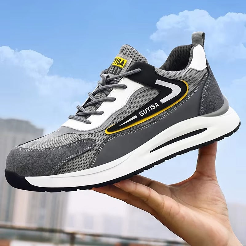 GUYISA New Casual High Quality Safety Shoes Outdoor Work Steel Toe protection Industrial Safety Shoes for Men