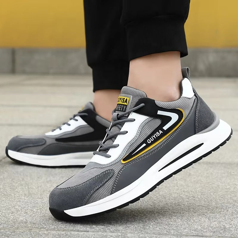 GUYISA New Casual High Quality Safety Shoes Outdoor Work Steel Toe protection Industrial Safety Shoes for Men