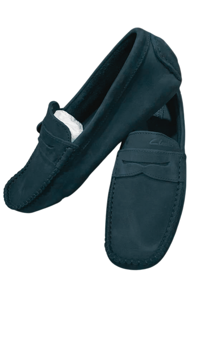 Clarks Moccasin – Black (Suede & Pure Leather)