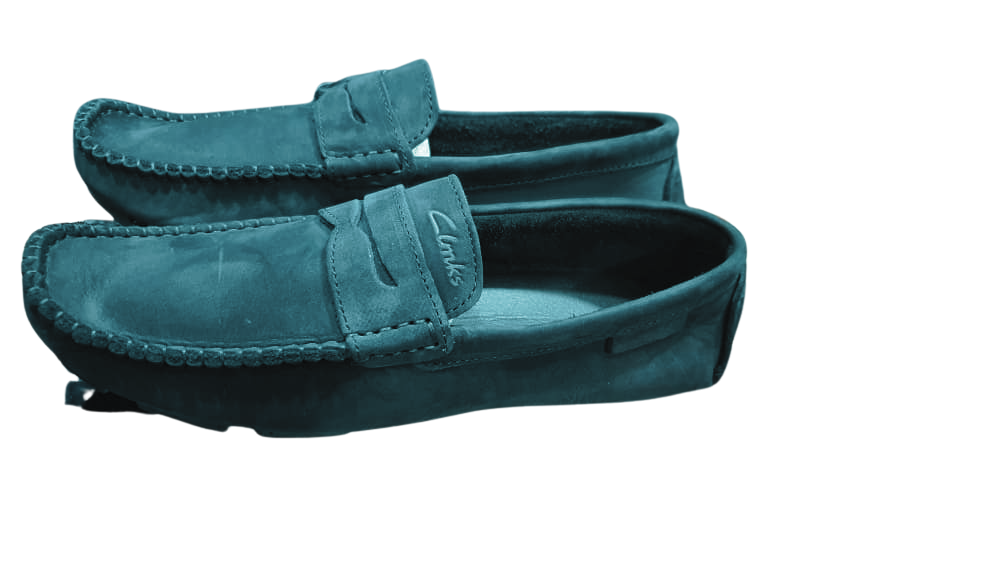 Clarks Moccasin – Black (Suede & Pure Leather)