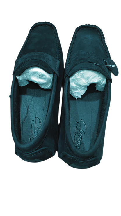 Clarks Moccasin – Black (Suede & Pure Leather)