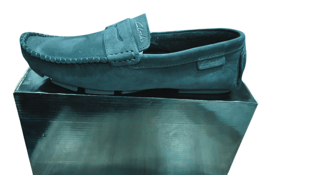 Clarks Moccasin – Black (Suede & Pure Leather)