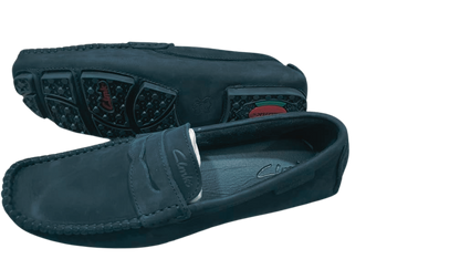 Clarks Moccasin – Black (Suede & Pure Leather)